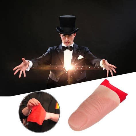 Fake thimb magic trick